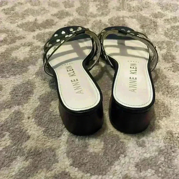 Anne Klein iflex Rachel slides studded size 9M - Picture 2 of 5